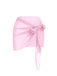Copricostume in chiffon tinta unita vintage protezione solare
