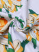 Costumi intero floreale fiocco patchwork giallo anni '40
