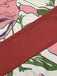 Costumi intero floreale con spalline rosa anni '40