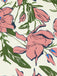 Costumi intero floreale con spalline rosa anni '40