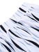Costumi increspature dell'acqua con spalline patchwork anni '50