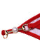 2PCS Bikini rosso e copricostume rose anni '60
