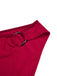 Set bikini stile principessa con perline rosso anni '70