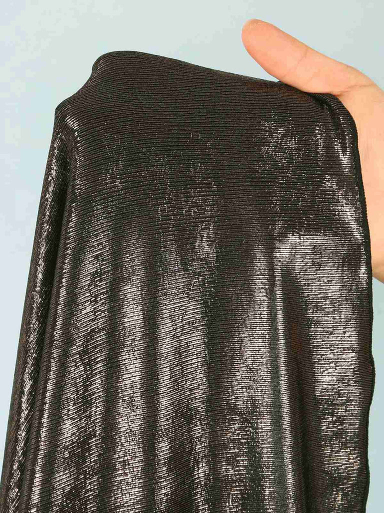 Costumi intero lucido con spalline sottili nero anni '70