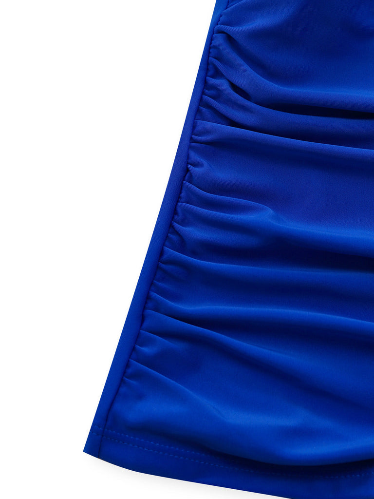 Set Tankini con Allacciatura all'Americana e Pantaloncino Anni '40 10