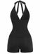 Set Tankini con Allacciatura all'Americana e Pantaloncino Anni '40 3