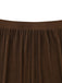 Brown 1940s Halter Solid Bikini & Cover Up Set 4