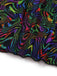 Costume da Bagno 2PCS Nero Camo & in Rete Crop Anni '60 6