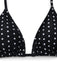 Black 1950s Ruched Tankini Set 3