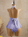Set Tankini  Anni '50 Testurizzato Floreale Con Scollo All'americana