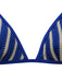 Blue 1960s Three-Piece Bikini Set 5