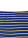 Blue 1960s Three-Piece Bikini Set 6