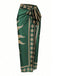 Costume Intero Verde con Scollo Profondo e Copricostume in Rete Anni '50 4