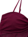 Costume da Bagno in Rete Vita Alta con Fiocco Tie Anni '50 5