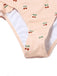 Costumi Intero Rosa Anni '50  in Pizzo con Ciliegia e Fiocco