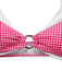 Set Bikini Rosa a Quadretti con Doppio Strato Anni '50 4
