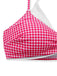 Set Bikini Rosa a Quadretti con Doppio Strato Anni '50 5
