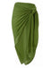 [Prevendita] 2PCS Costume Multicolore Colorblock Astratto e Copricostume Anni '60 3
