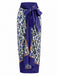 [Prevendita] Costume 2PCS con Copricostume Floreale con Fiocco Blu Anni '50 3