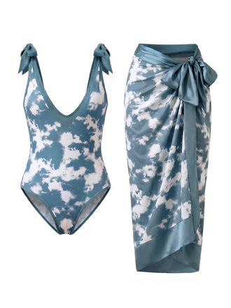 [Prevendita] Costume Intero Tie-Dye e Copricostume Anni '70