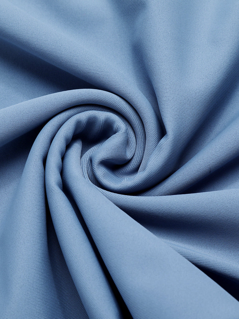 Costumi a fascia con bottoni blu anni '30