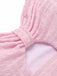 Costumi arricciato rosa pallido anni '50