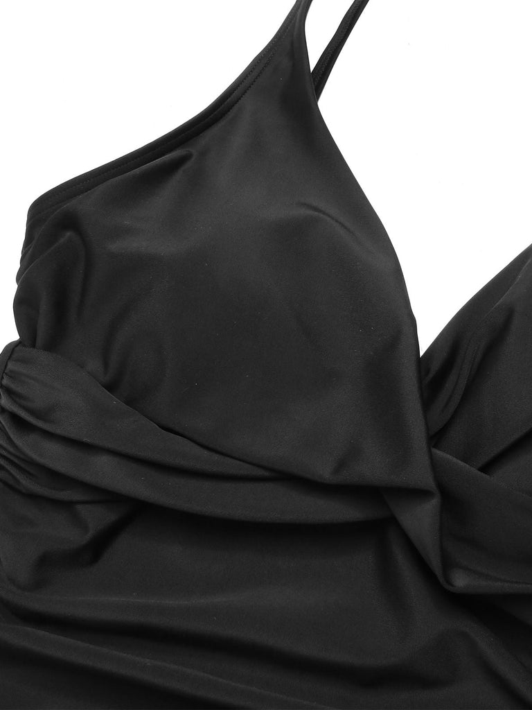 Costumi intero tinta unita classico anni '50