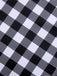 Costumi intero plaid bianco e nero anni '50
