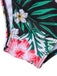 [Taglia Forti] Costumi  piante tropicali con lacci e patchwork anni '40
