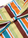 Costumi strisce a contrasto scollo all'americana anni '30