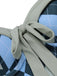 Costumi intero stampa argyle grigio blu anni '50