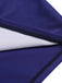 Costumi a righe scollo all'americana blu scuro anni '40