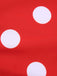 Costumi intero a pois con spalline anni '40