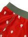 [Taglia Forti] Costumi volant e fragola rosso anni '50