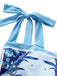 Costumi reversibile con spalline blu anni '30