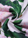 Costumi floreale volant e spalle scoperte rosa anni '50