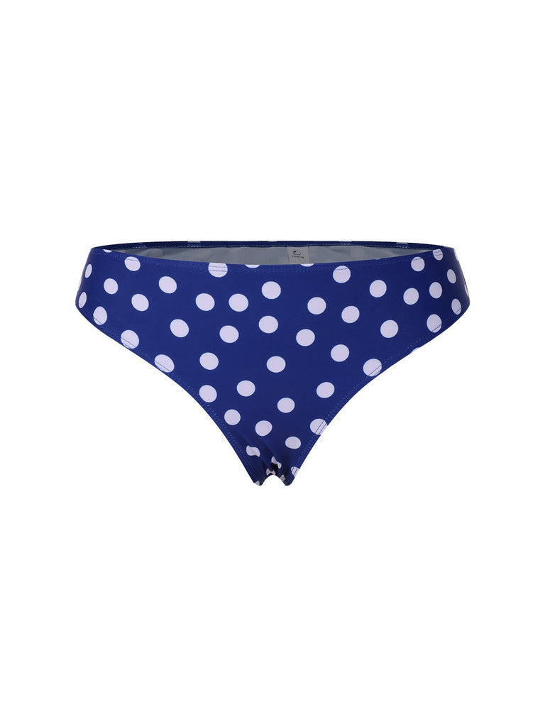 Costumi a pois con spalline incrociate anni '30