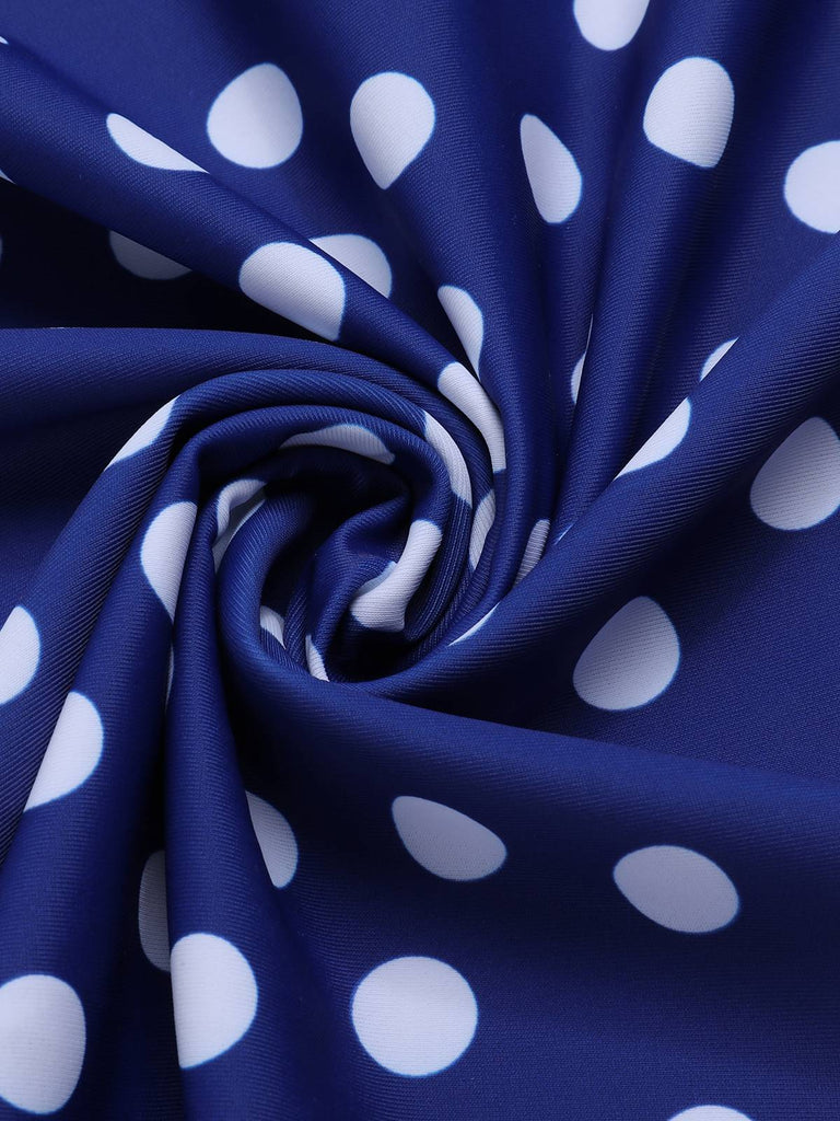 Costumi a pois con spalline incrociate anni '30