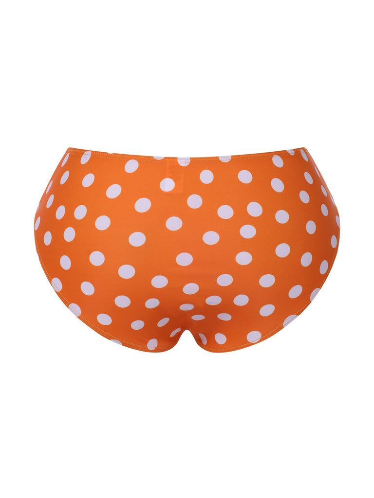Costumi a pois con spalline incrociate anni '30