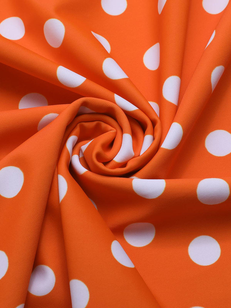 Costumi a pois con spalline incrociate anni '30