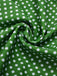 Costumi a pois con fiocco verde anni '50