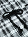 Costumi intero plaid con senza spalline anni '50