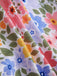 Costumi floreale con spalline incrociate multicolore anni '40