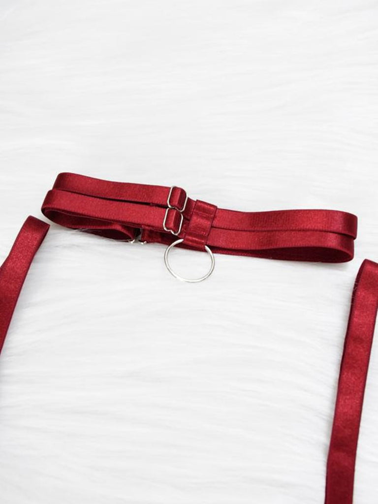 Pigiama patchwork con fiocco in rete anni '60