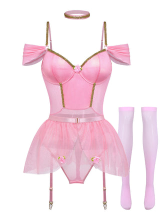 Pink 1960s Vintage Two Piece Set 1