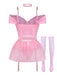 Pink 1960s Vintage Two Piece Set 2