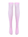 4PCS Lingerie Rosa Anni '60 con Body, Tutu Ballet e Glitter