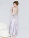 Camicia da Notte Viola Anni '40 in Raso Floreale Butterfly in Pizzo Slip 2