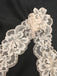 Pigiama in pizzo spalline sottili patchwork rosa anni '50