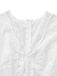 Abito Copricostume Anni '40 Bianco con Nappe e Ricamo